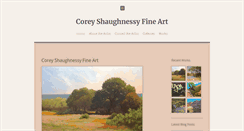 Desktop Screenshot of coreyshaughnessy.com